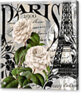 Paris Blanc Ii Acrylic Print