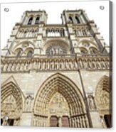 Paris Notre Dame Acrylic Print