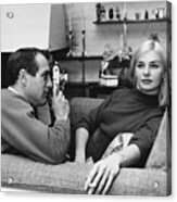 Paul Newman And Joanne Woodward Acrylic Print