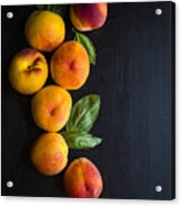 Peaches And  Basil Acrylic Print