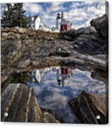 Pemaquid Reflected Acrylic Print