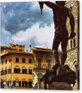 Perseus Statue Florence, Italy Acrylic Print