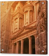 Petra Treasury, Jordan Acrylic Print