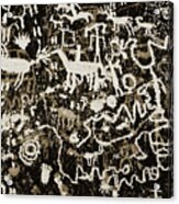 Petroglyph I Wt Acrylic Print
