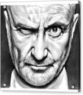 Phil Collins Acrylic Print