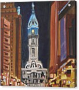Philadelphia City Hall Acrylic Print