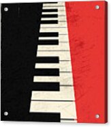 Piano Keys Acrylic Print