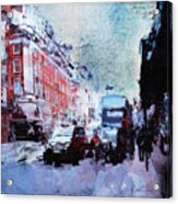 Piccadilly. Afternoon Rush Acrylic Print