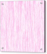 Pink Fiber Acrylic Print