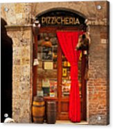 Pizzicheria - Siena, Italy Acrylic Print