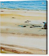 Pleasant Bay Clammer Acrylic Print