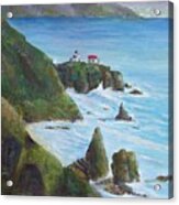 Point Bonita Lighthouse Acrylic Print
