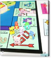 Pokemon Version Of Monopoly Board Game 1 Acrylic Print