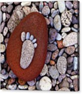 Pololu Footprint Acrylic Print