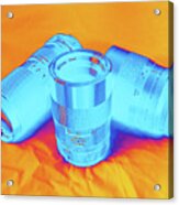 Pop Art Camera Lenses Acrylic Print