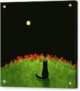 Poppy Hill Acrylic Print