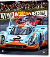 Porsche 917 At Le Mans Acrylic Print