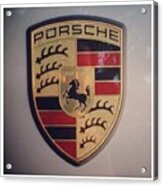 Porsche Acrylic Print