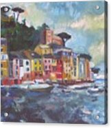 Portofino Village Acrylic Print