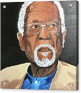 Portrait Of Bill Russell Acrylic Print