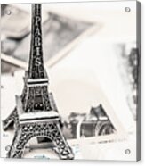 Postcards And Letters From Paris Acrylic Print
