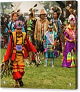 Pow Wow Celebration No 4 Acrylic Print