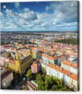 Prague From Above Acrylic Print