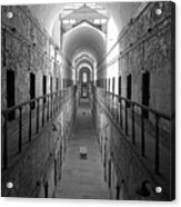 Prison Cell Hall Acrylic Print