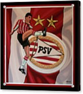 Psv Eindhoven Painting Acrylic Print