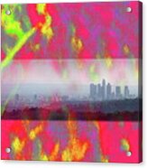 Psychedelic Energy Of Los Angeles Acrylic Print