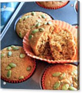 Pumpkin Muffins For You Acrylic Print
