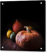 Pumpkins Acrylic Print