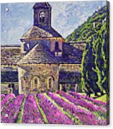 Purple Gardens Provence Acrylic Print
