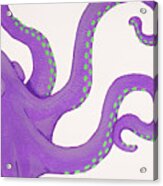 Purple Octopus Acrylic Print