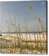 Quiet Beach Acrylic Print