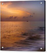 Rainbow Beach Sunset Acrylic Print