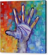 Reaching Out Acrylic Print
