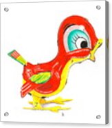 Red Bird Acrylic Print