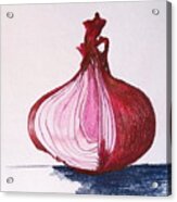 Red Onion Acrylic Print