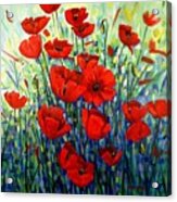 Red Poppies Painting by Georgia Mansur - Fine Art America