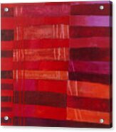 Red Stripes 2 Acrylic Print