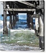 Redondo Beach Pier Vertical Acrylic Print