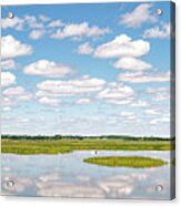 Reflected Clouds - 01 Acrylic Print