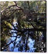 Reflections At Camps Canal Acrylic Print