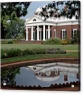 Reflections Of Monticello Acrylic Print