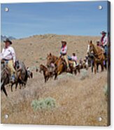 Reno Cattle Drive 2 Acrylic Print