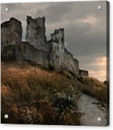 Ruined Castle In Rakvere Acrylic Print