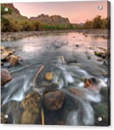 River Flow Acrylic Print