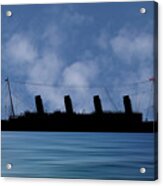 Rms Titantic V1 Acrylic Print