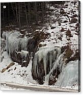 Roadside Ice Acrylic Print